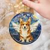 Custom Photo Ceramic Ornament - Personalized Pet Christmas Memorial Sympathy Gifts For Dogs, Cats - Companions Forever In Our Hearts