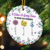 Custom Ceramic Ornament - Personalized Best Friend Christmas Birthday Gifts For Women, Besties, Sisters, BFF - Besties Make Spirits Bright