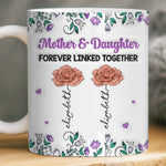 Custom Name Mother Daughter Gifts - Personalized Mugs