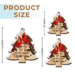 Custom Name & Year Memorial Cardinal Christmas Gifts - Personalized Ornament