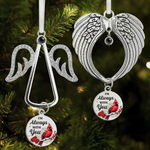 Custom Photo Memorial Cardinal Gifts - Personalized Projection Photo Ornament