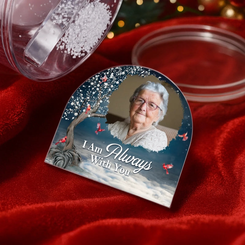 Custom Photo Memorial Gifts - Personalized Acrylic Snow Globe