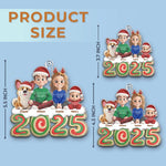 Custom Name Christmas Family Gifts - Personalized Ornament