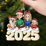 Custom Name Christmas Family Gifts - Personalized Ornament