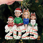 Custom Name Christmas Family Gifts - Personalized Ornament