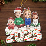 Custom Name Christmas Family Gifts - Personalized Ornament