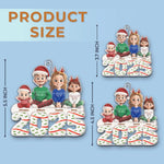 Custom Name Christmas Family Gifts - Personalized Ornament