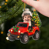 Custom Photo Acrylic Ornament - Personalized Christmas Birthday Gifts For Kids - Little Journeys Filled With Wonder