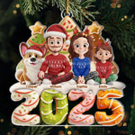 Custom Name Christmas Family Gifts - Personalized Ornament