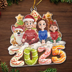 Custom Name Christmas Family Gifts - Personalized Ornament