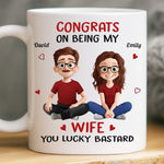 Custom Name Funny Husband Gifts for Couples - Personalized Mugs