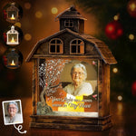 Custom Photo Memorial Tribute Decor - Personalized LED House Lantern Light