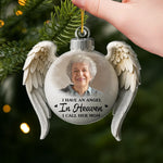 Custom Photo Memorial Angel Gifts for Mom - Personalized Ornament