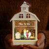 Custom LED House Lantern Light - Personalized Christmas Birthday Gifts For Mom, Dad, Brother, Sister, Kids - Always In Our Hearts And Thoughts