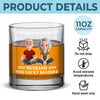 Custom Whiskey Glass - Personalized Anniversary Wedding Gifts For Husband And Wife, Him And Her - Our Forever Journey