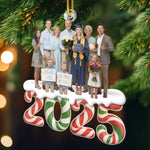 Custom Photo Graduation Family Gifts - Personalized Ornament