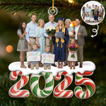 Custom Photo Graduation Family Gifts - Personalized Ornament