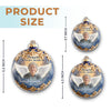 Custom Photo Acrylic Ornament - Personalized Christmas Memorial Sympathy Gifts For Loss Of Mom, Dad - Held in Gentle Memory