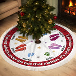 Custom Name Christmas Family & Pet Gifts - Personalized Tree Skirt