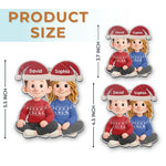 Custom Name Christmas Gifts for Kids - Personalized Ornament