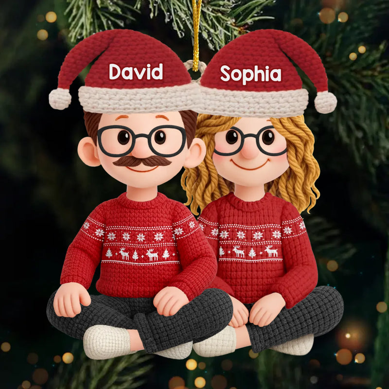 Custom Name Christmas Gifts for Kids - Personalized Ornament