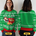 Custom Name Funny Christmas Dog Lover Gifts - Personalized Sweatshirt