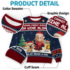 Custom Unisex Ugly Sweatshirt - Personalized  Christmas Birthday Gifts For Dog Lovers, Dog Dad And Mom - Santa’s Real Favorite