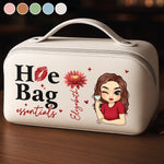 Sassy Beauty Essentials Gifts for Women - Leather Travel Toiletry Bag