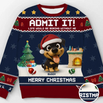 Custom Name Funny Dog Christmas Gifts - Personalized Sweatshirt