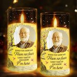 Custom Photo Memorial Keepsake Decor - Personalized LED Candle Light
