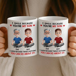 Custom Name Funny Father Son Gifts - Personalized Mugs