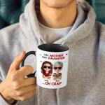 Custom Name Funny Mother Daughter Gifts - Personalized Accent Mugs