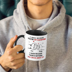 Custom Name Father Daughter Gifts - Personalized Accent Mugs