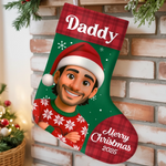 Custom Name Family Christmas Gifts - Personalized Christmas Stocking