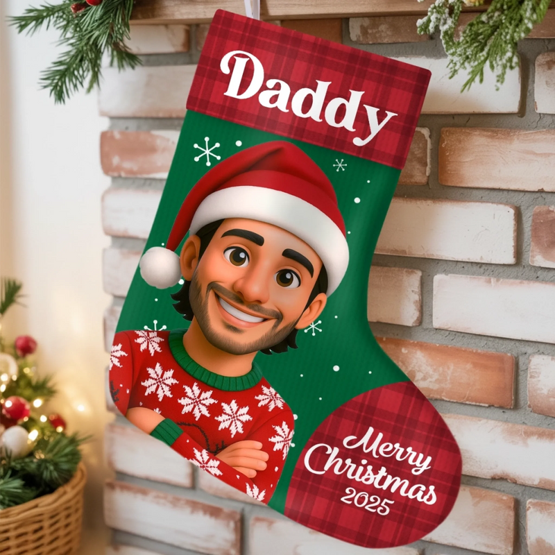 Custom Name Family Christmas Gifts - Personalized Christmas Stocking