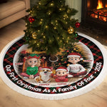Custom Name First Christmas Family Gifts - Personalized Tree Skirt