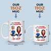 Custom Mug - Personalized Birthday Gifts For Mom, Dad, Son, Daughter - You Make Life Sweeter
