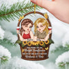 Custom Acrylic Ornament - Personalized Best Friend Birthday Gifts For Women, Besties, Sisters, BFF - Friendship Never Fades