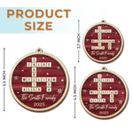 Custom Name Family Christmas Gifts - Personalized Ornament