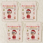 Custom Name Christmas Gifts for Kids - Personalized Christmas Favor Bag