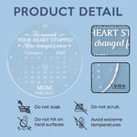 Custom Memorial Mom Remembrance Gift - Personalized Car Ornament