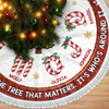 Custom Tree Skirt - Personalized Christmas Birthday Gifts For Mom, Dad, Brother, Sister, Kids - This Circle Holds Our Joy