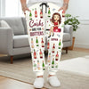 Custom Unisex Sweatpants - Personalized Birthday Gifts For Besties, Sisters, BFF, Family, Yourself - Just A Girl Who Loves Wine