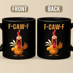 Funny Angry Chicken Gift for Bird Lovers - Humorous Coffee Mug