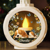 Custom Candlelight Lantern Ornament - Personalized Pet Christmas Memorial Sympathy Gifts For Dogs, Cats - Forever Missed Forever Loved
