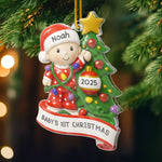 Custom Name Baby's 1st Christmas Gifts - Personalized Ornament