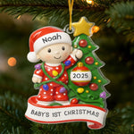 Custom Name Baby's 1st Christmas Gifts - Personalized Ornament