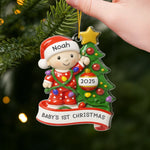 Custom Name Baby's 1st Christmas Gifts - Personalized Ornament
