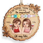 Custom Best Friend Name Gifts - Personalized Ornament
