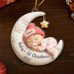 Custom Name Baby's First Christmas Gifts - Personalized Ornament